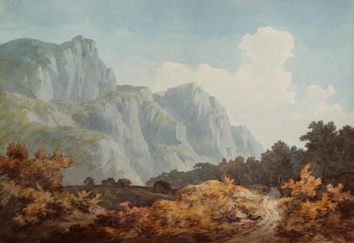 Art displayed in a gallery